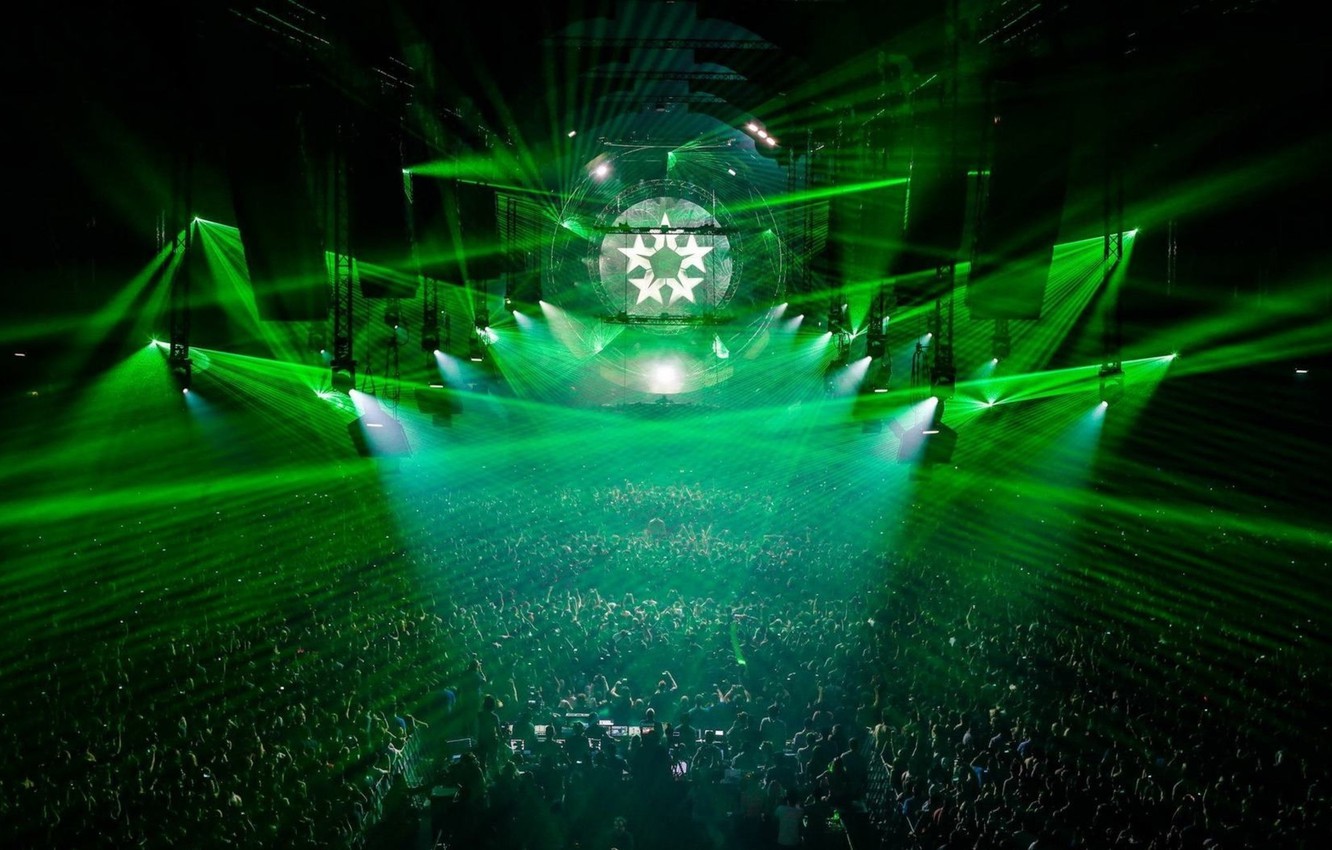 Photo Wallpaper Hardstyle, Hardcore, Q-dance, Qlimax - Hd Background For Concert , HD Wallpaper & Backgrounds