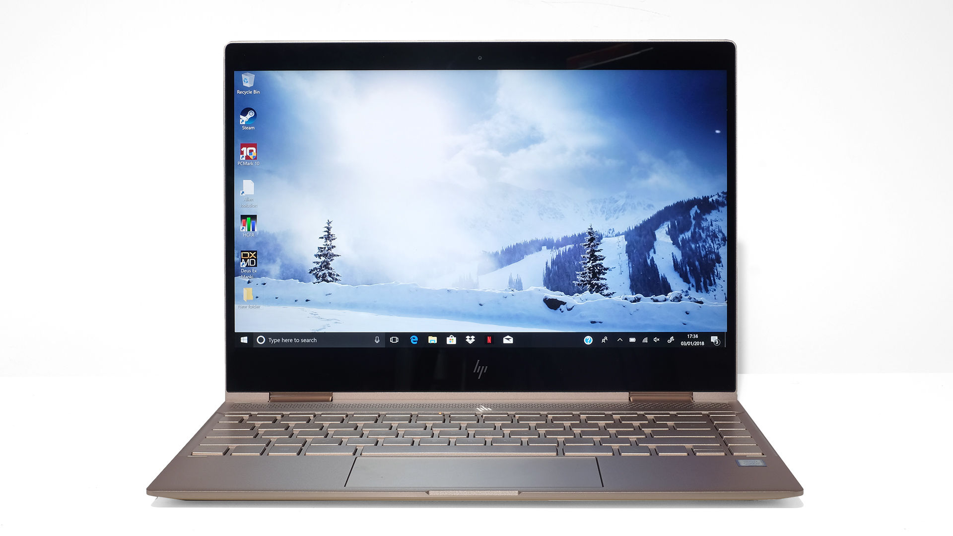 The - Hp Spectre X360 15 Silver , HD Wallpaper & Backgrounds