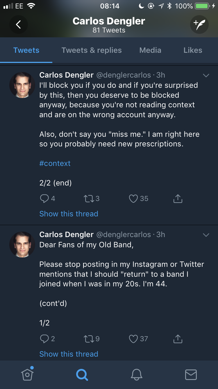 Carlos Asks Interpol Fans To Stop Messaging Him About - Anak Indie Twitter , HD Wallpaper & Backgrounds