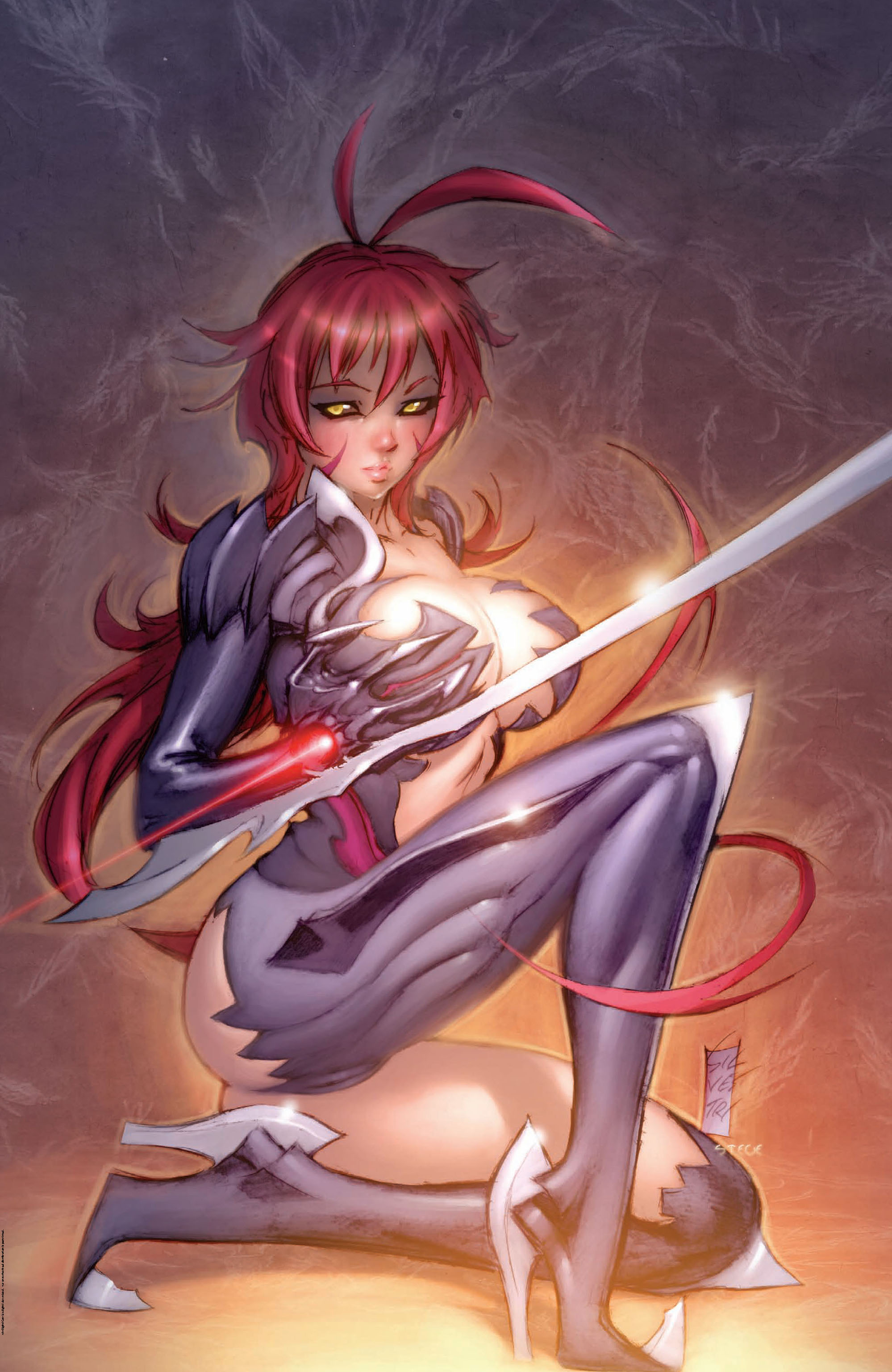 Masane Amaha - Witchblade Comic Vs Anime , HD Wallpaper & Backgrounds