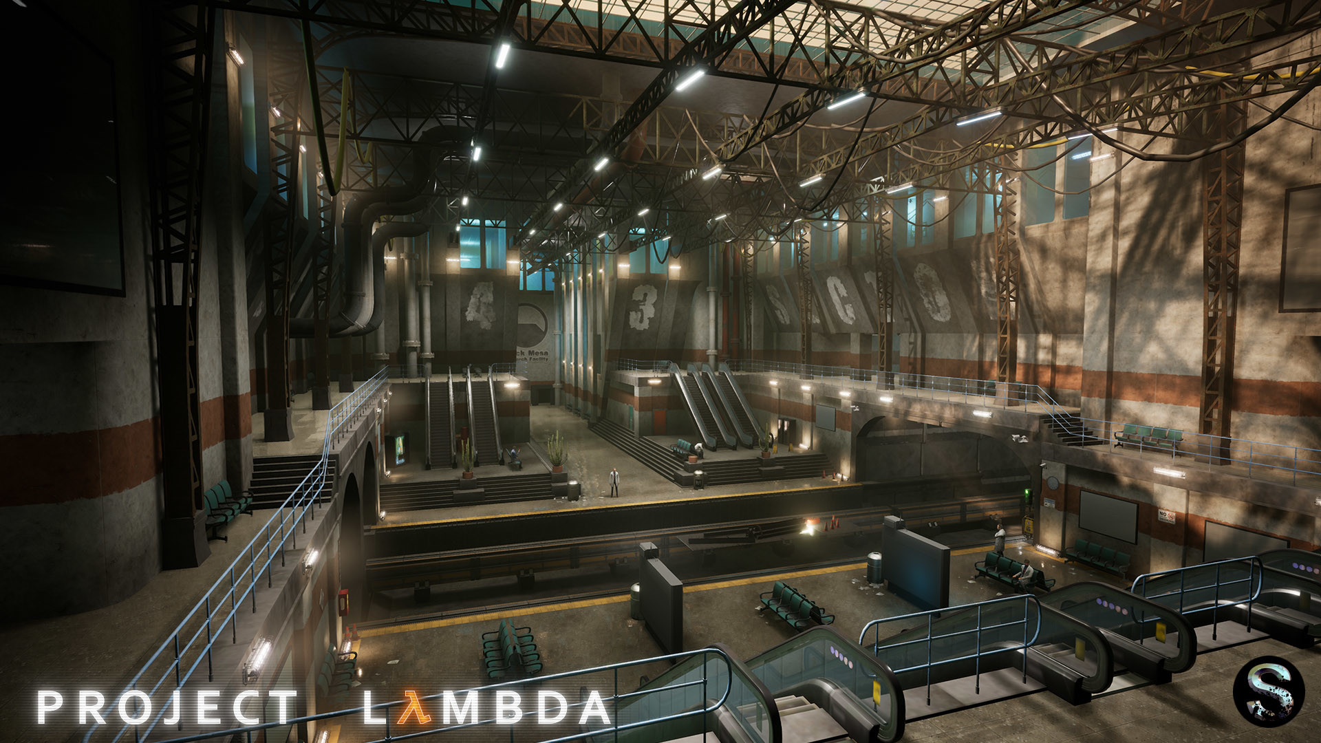Above All, We Wanted To Make A Breakthrough In Visualization - Half Life Project Lambda , HD Wallpaper & Backgrounds