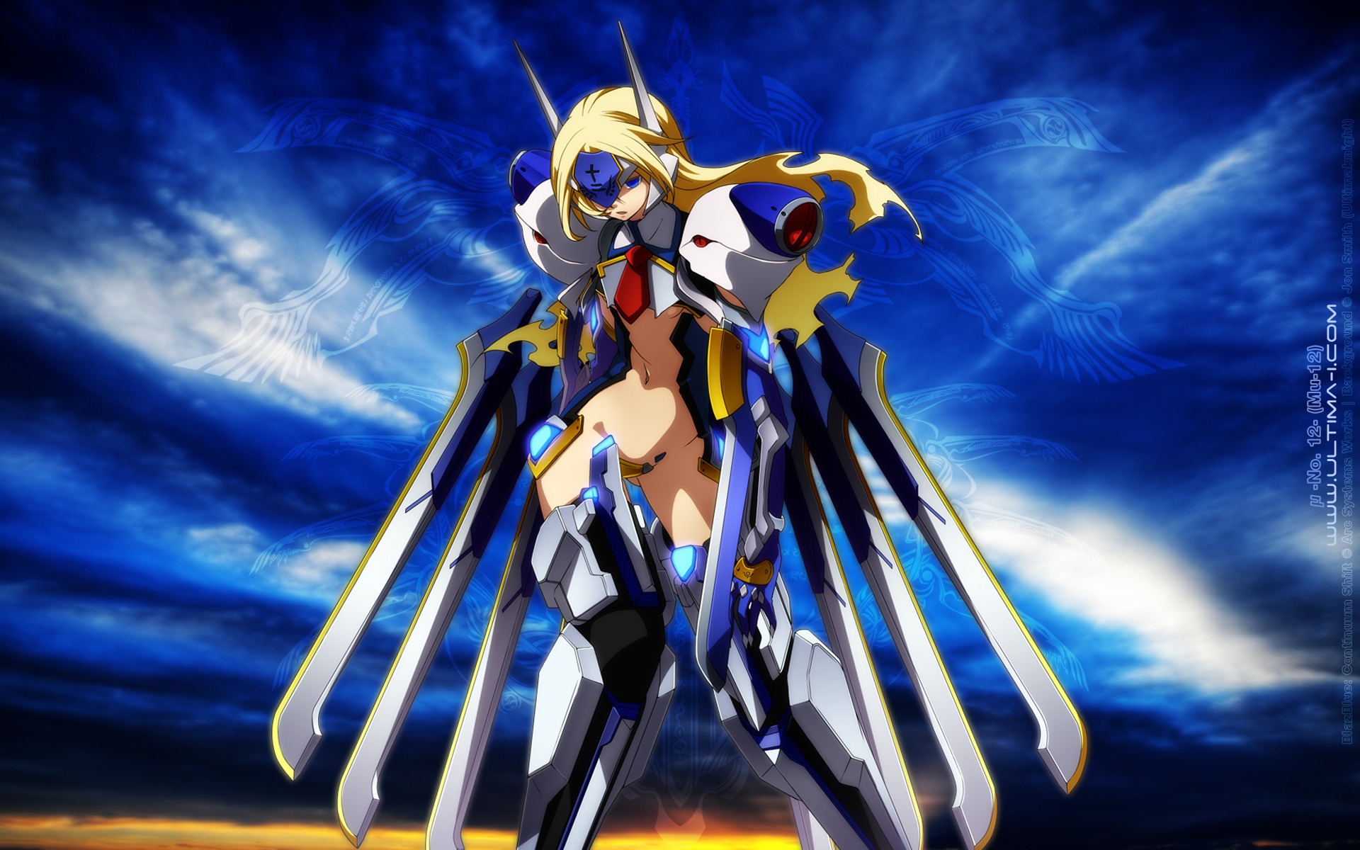 Mu 12 Blazblue , HD Wallpaper & Backgrounds