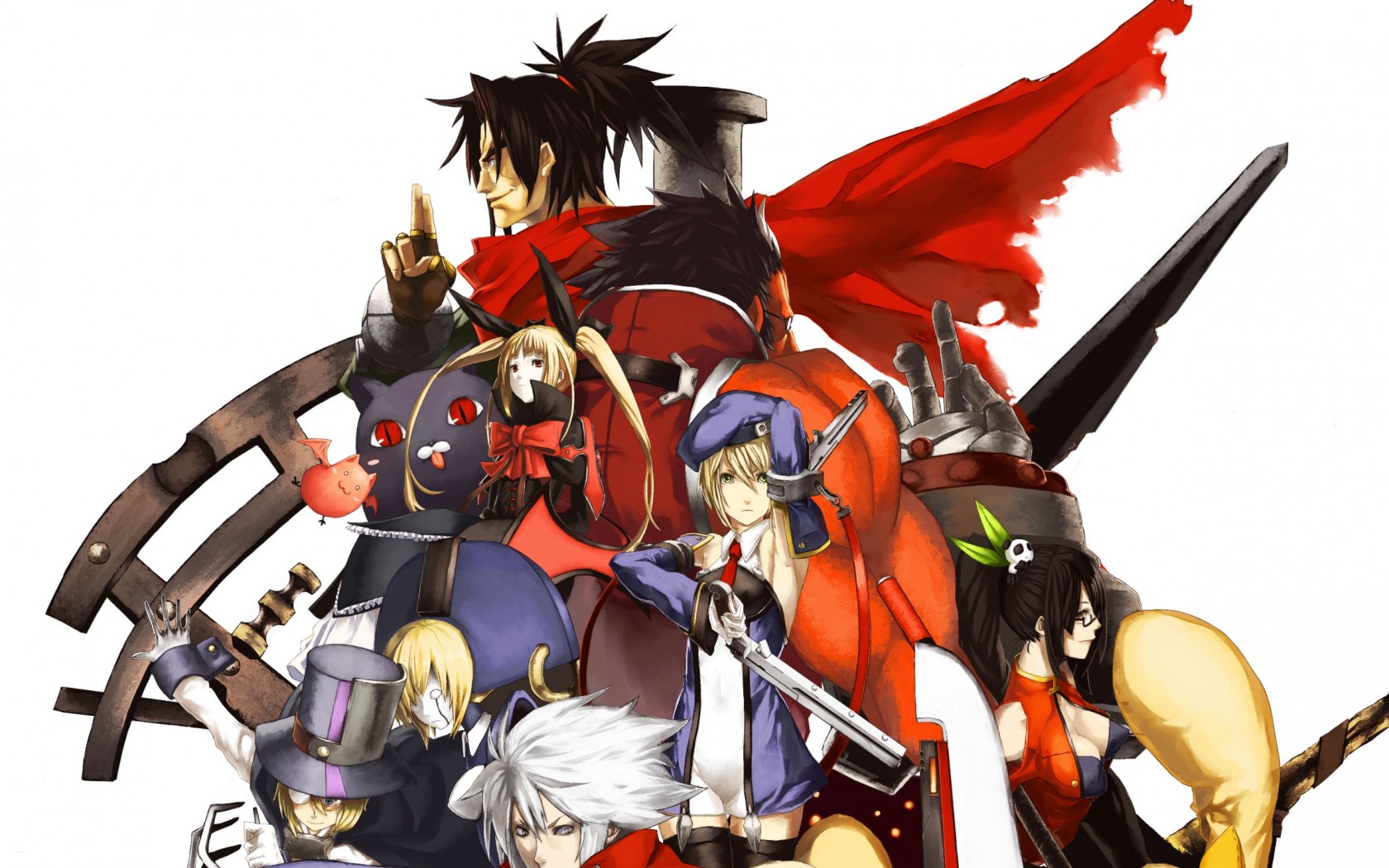 Download Blazblue Green Hair, Blazblue Guilty Gear - Blazblue Calamity Trigger Icon , HD Wallpaper & Backgrounds