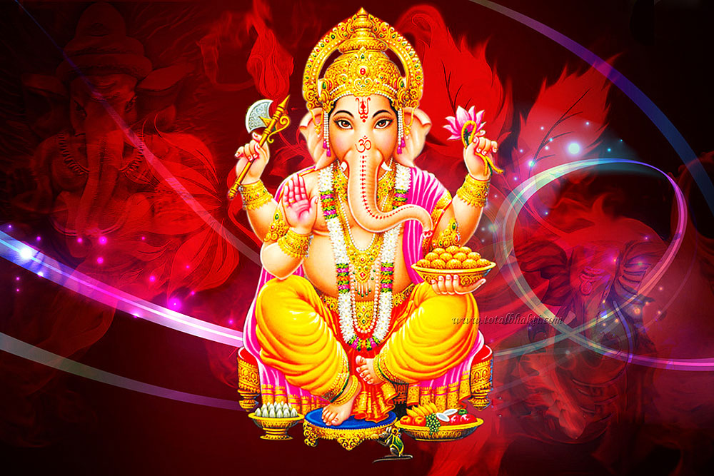 Lord Ganesha Live Wallpapers - Vinayaka Hd Photos Download , HD Wallpaper & Backgrounds