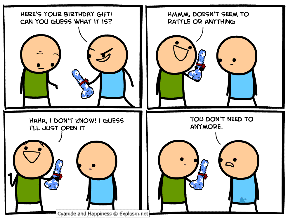 Latest News - Cyanide And Happiness Happy Birthday Gif , HD Wallpaper & Backgrounds
