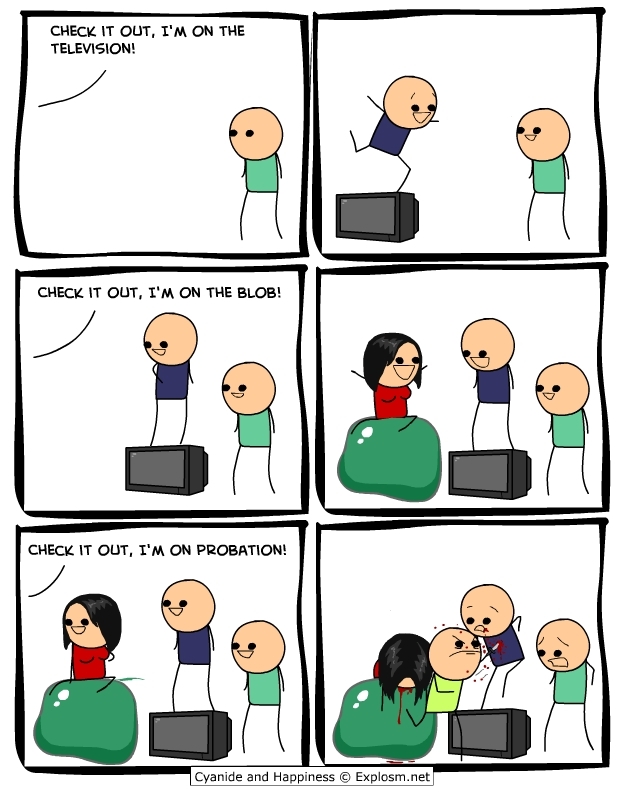 Cyanide And Happiness Images Brand, Spankin New Comics - Cyanide And Happiness Blob , HD Wallpaper & Backgrounds