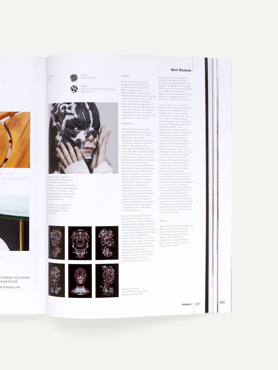 Wallpaper Neri Oxman Spread 15 Spin Studio - Magazine , HD Wallpaper & Backgrounds