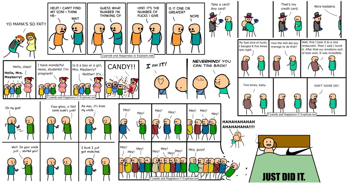 Cyanide And Happiness Hey , HD Wallpaper & Backgrounds