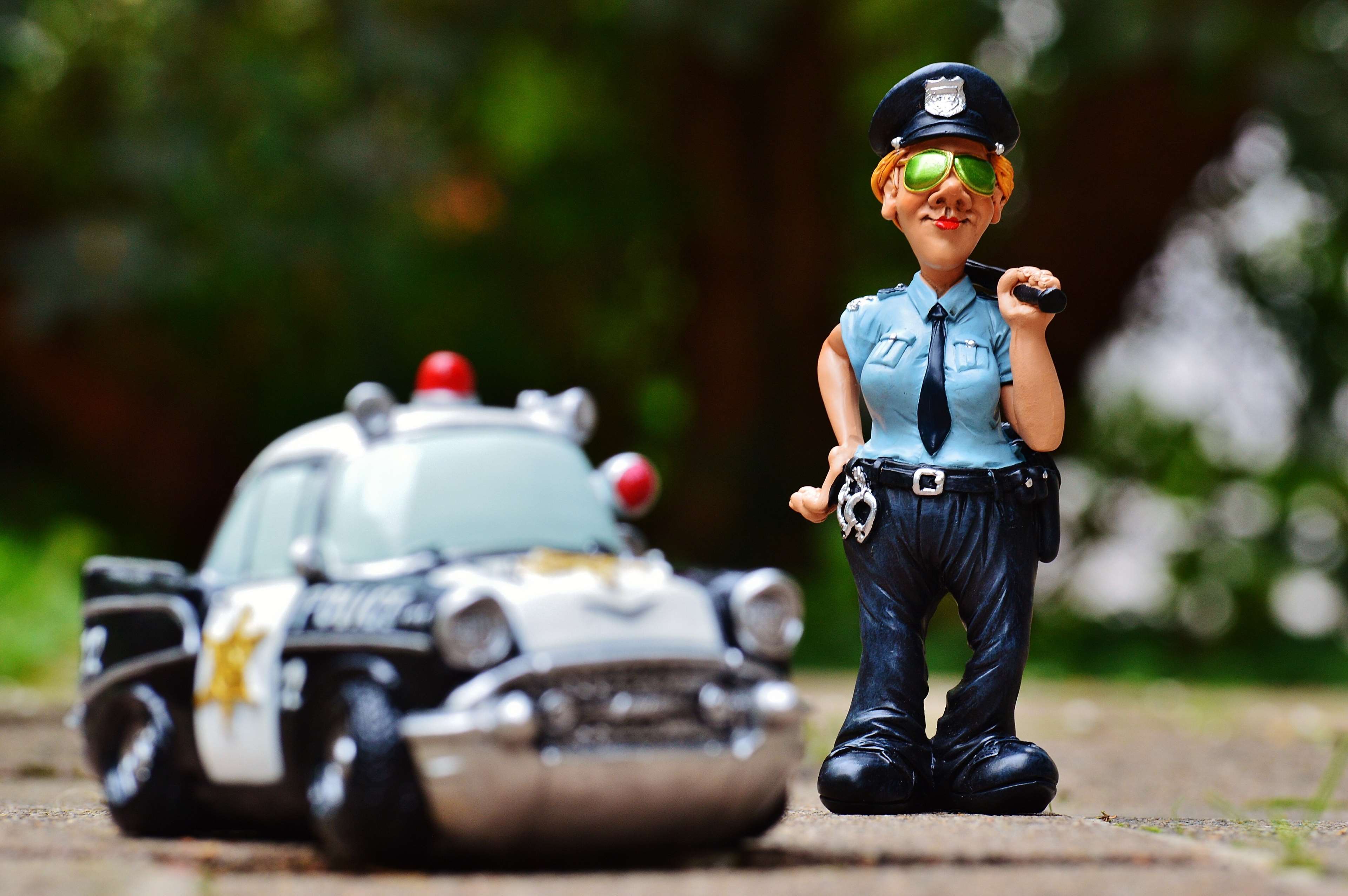 Cap, Fig, Fun, Funny, Handcuffs, Police, Police Car, - Police Funny , HD Wallpaper & Backgrounds