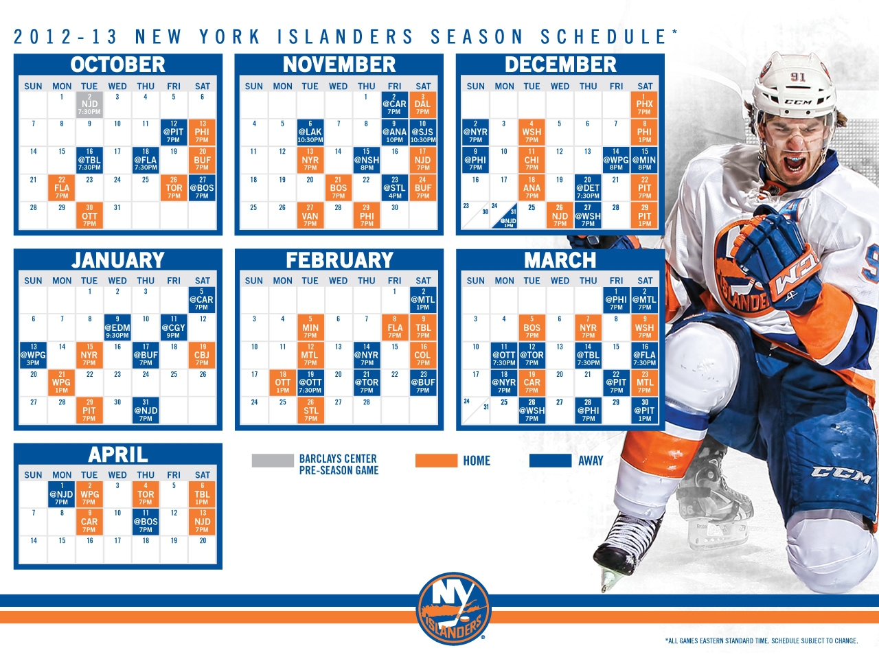 Ny Islanders Wallpaper-ke52135 - New York Islanders Schedule , HD Wallpaper & Backgrounds