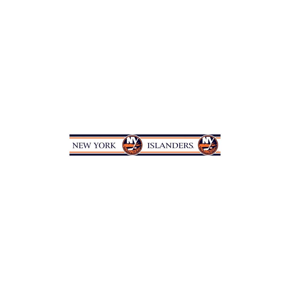 New York Islanders Licensed Wallpaper Border - New York Islanders , HD Wallpaper & Backgrounds