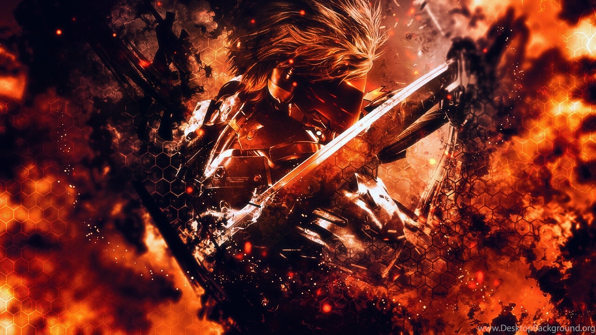 Wallpaper Metal Gear Rising, Revengeance, Raiden, Jack - Metal Gear Rising , HD Wallpaper & Backgrounds