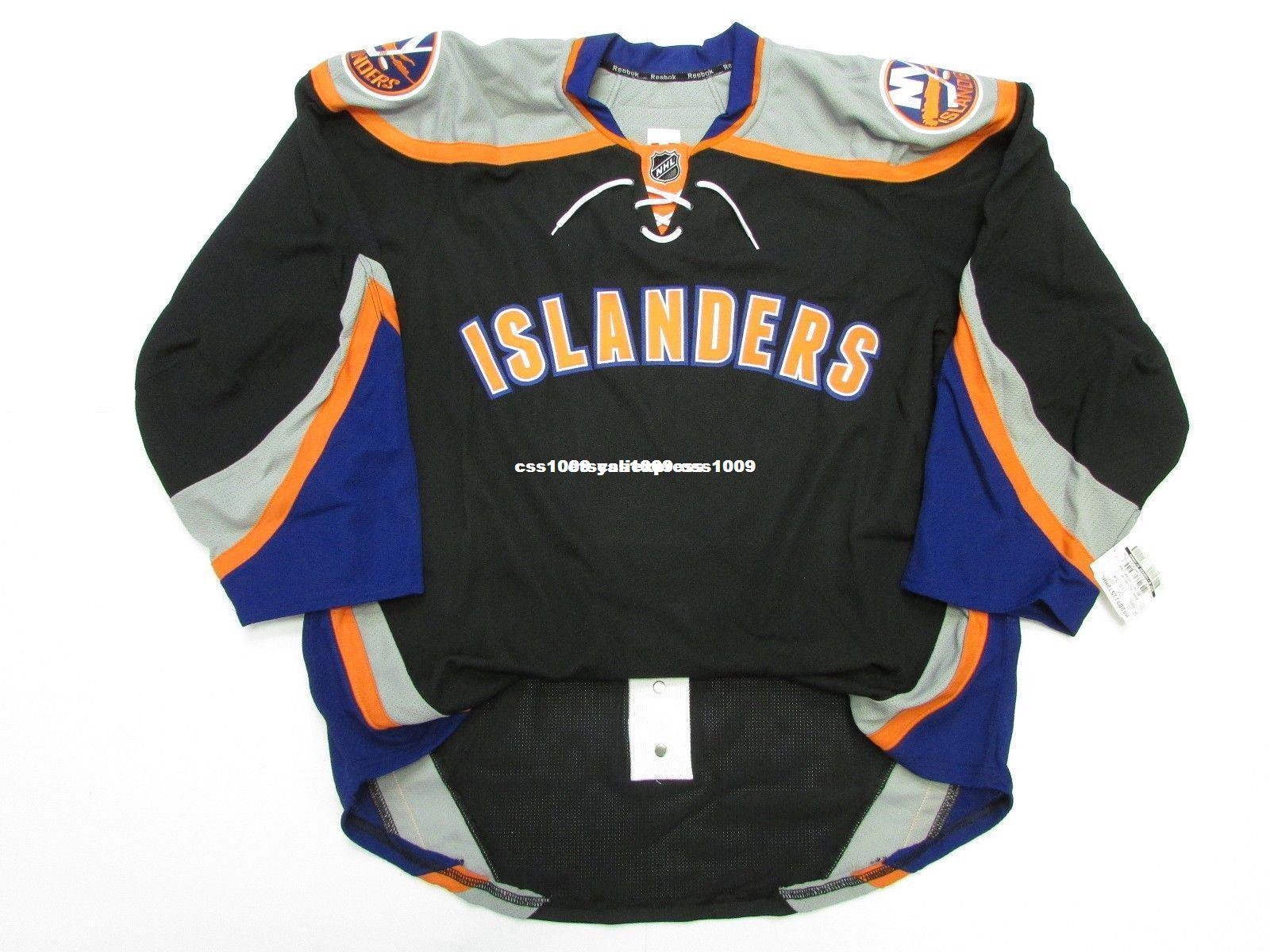 2019 Cheap Custom New York Islanders Black Third Team - York Islanders Third Jersey 2012 , HD Wallpaper & Backgrounds