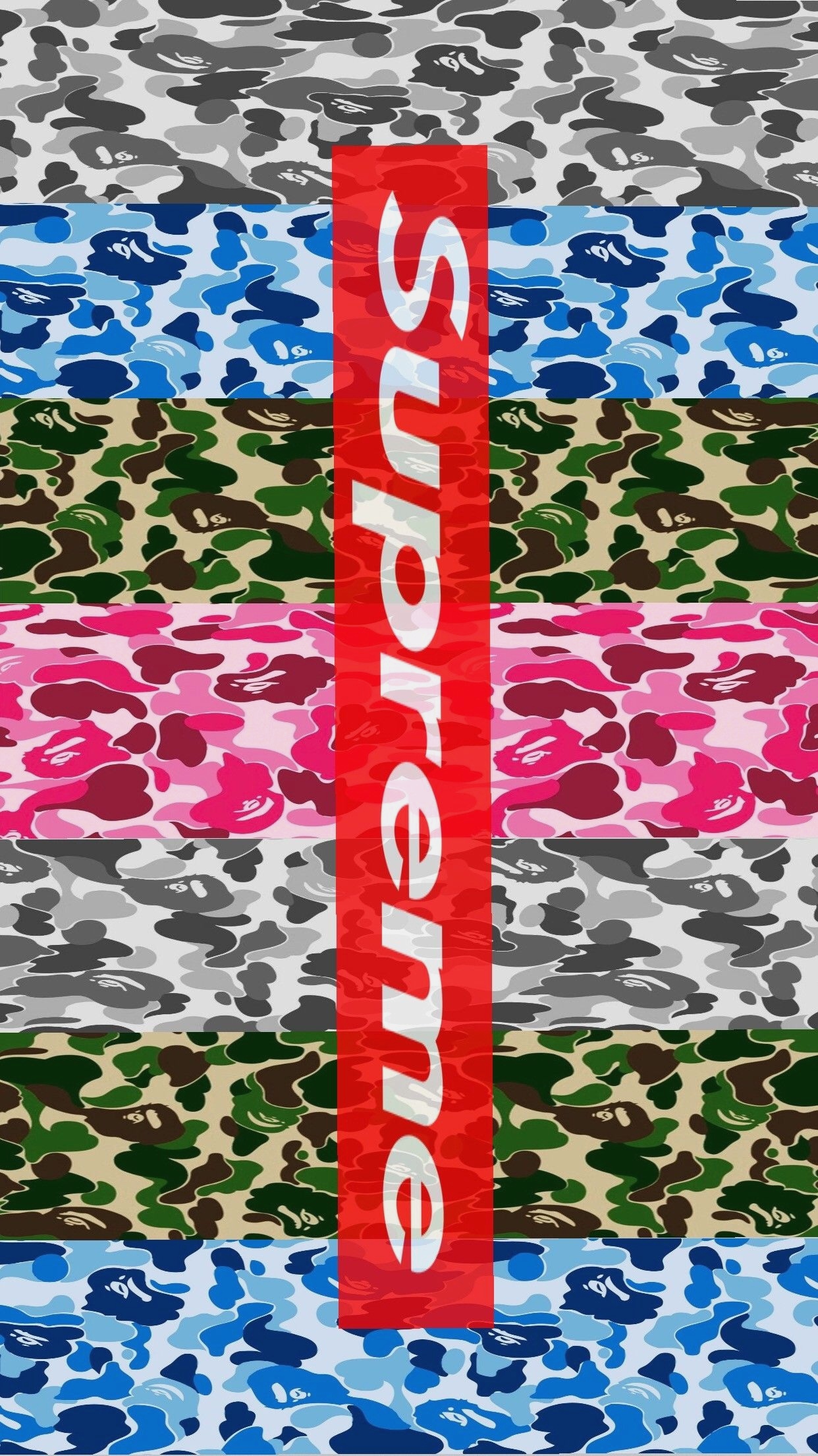 Aape X Supreme Aape Supreme Wallpaper Supremewallpaper - Supreme Camo Logo Bape , HD Wallpaper & Backgrounds