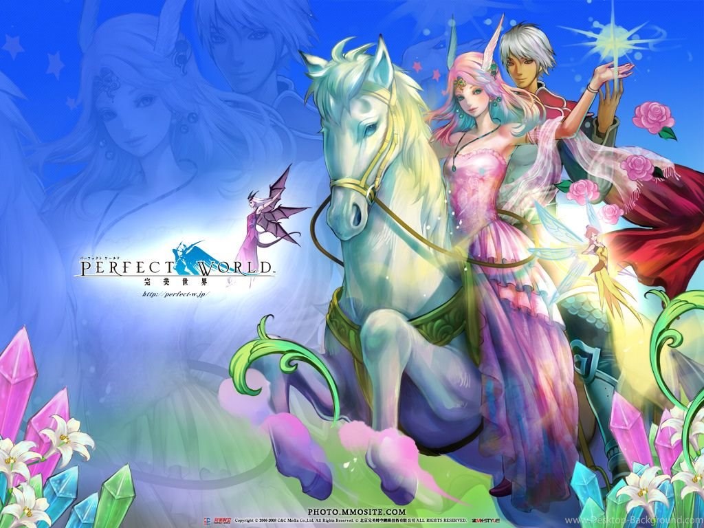 Hot Perfect World Wallpapers Update Mmorpg Photo News - 3d Fantasy Horse Games , HD Wallpaper & Backgrounds