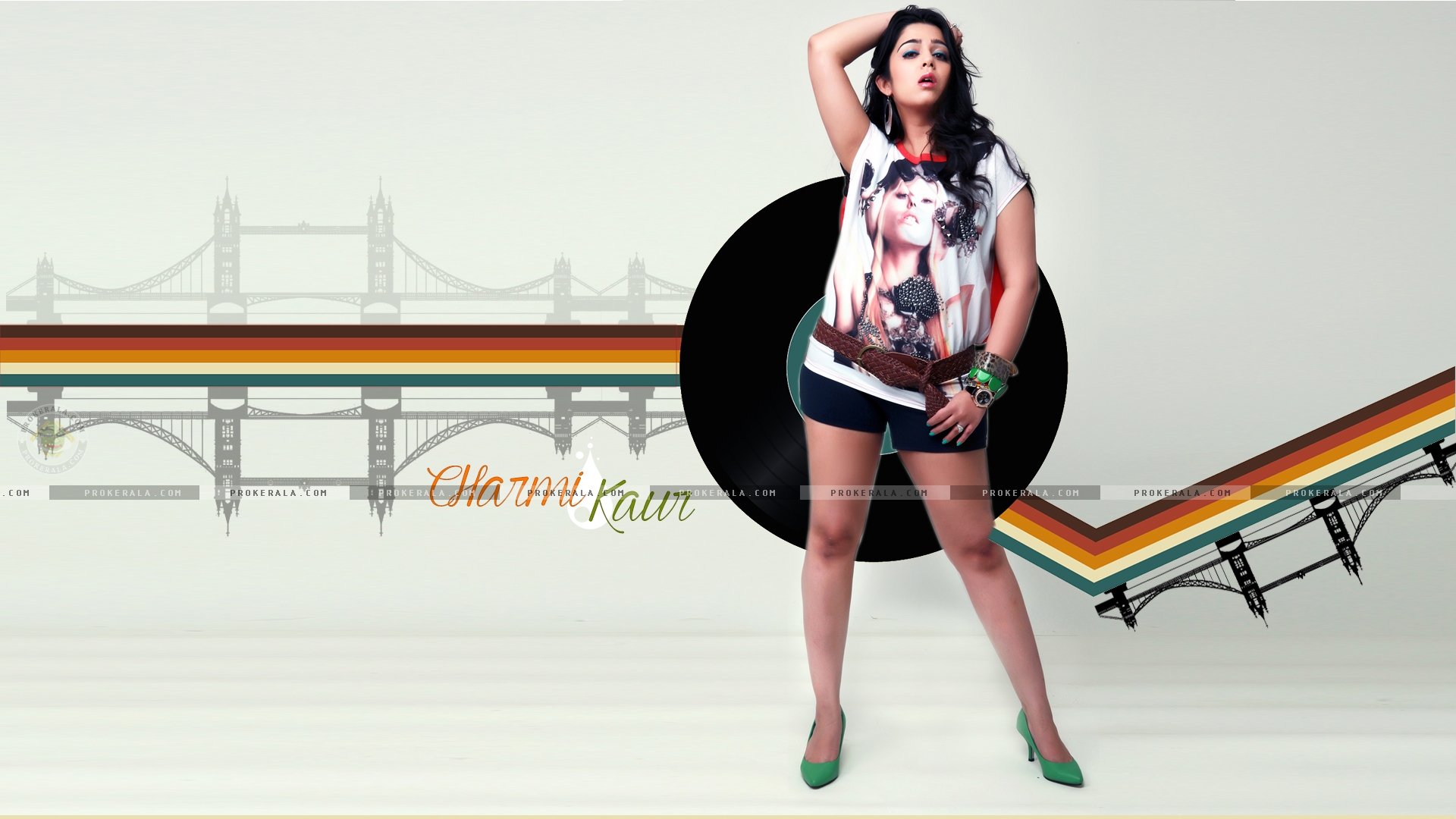 Charmi Kaur Wallpaper - Photo Shoot , HD Wallpaper & Backgrounds