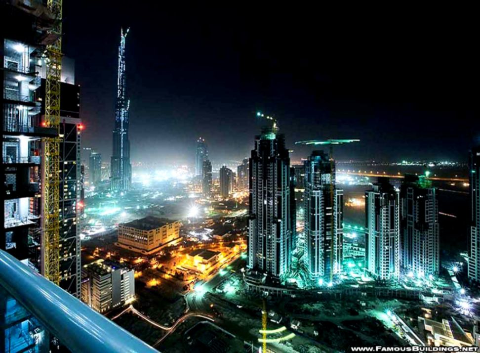 World Visit 5 Most Beautiful Wallpapers Of Dubai Chainimage - United Arab Emirates Night , HD Wallpaper & Backgrounds