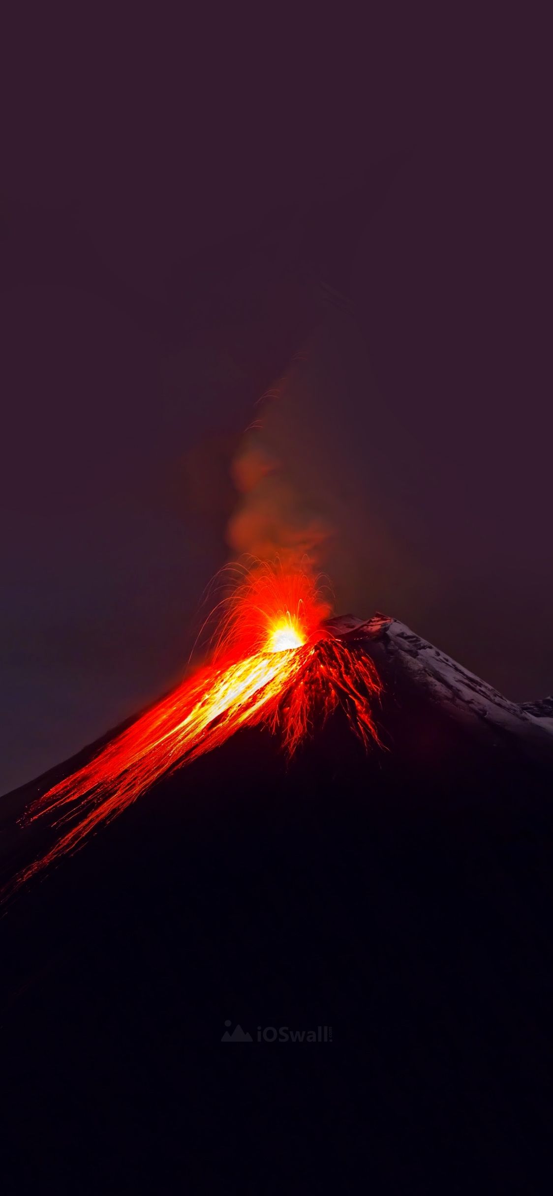 Best Volcano Wallpaper For Iphone X Ioswall Volcano - Volcano Eruption Wallpaper Iphone , HD Wallpaper & Backgrounds