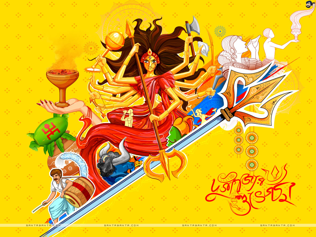 Sadhguru Jaggi - Durga Puja Background , HD Wallpaper & Backgrounds