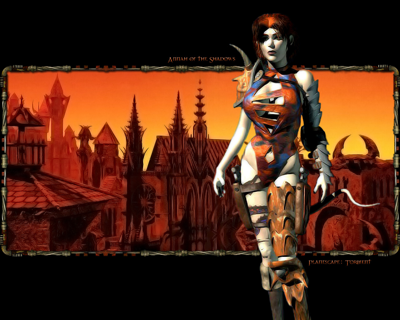 450kib, 1280x1024, Annah Wallpaper - Planescape Torment Annah , HD Wallpaper & Backgrounds