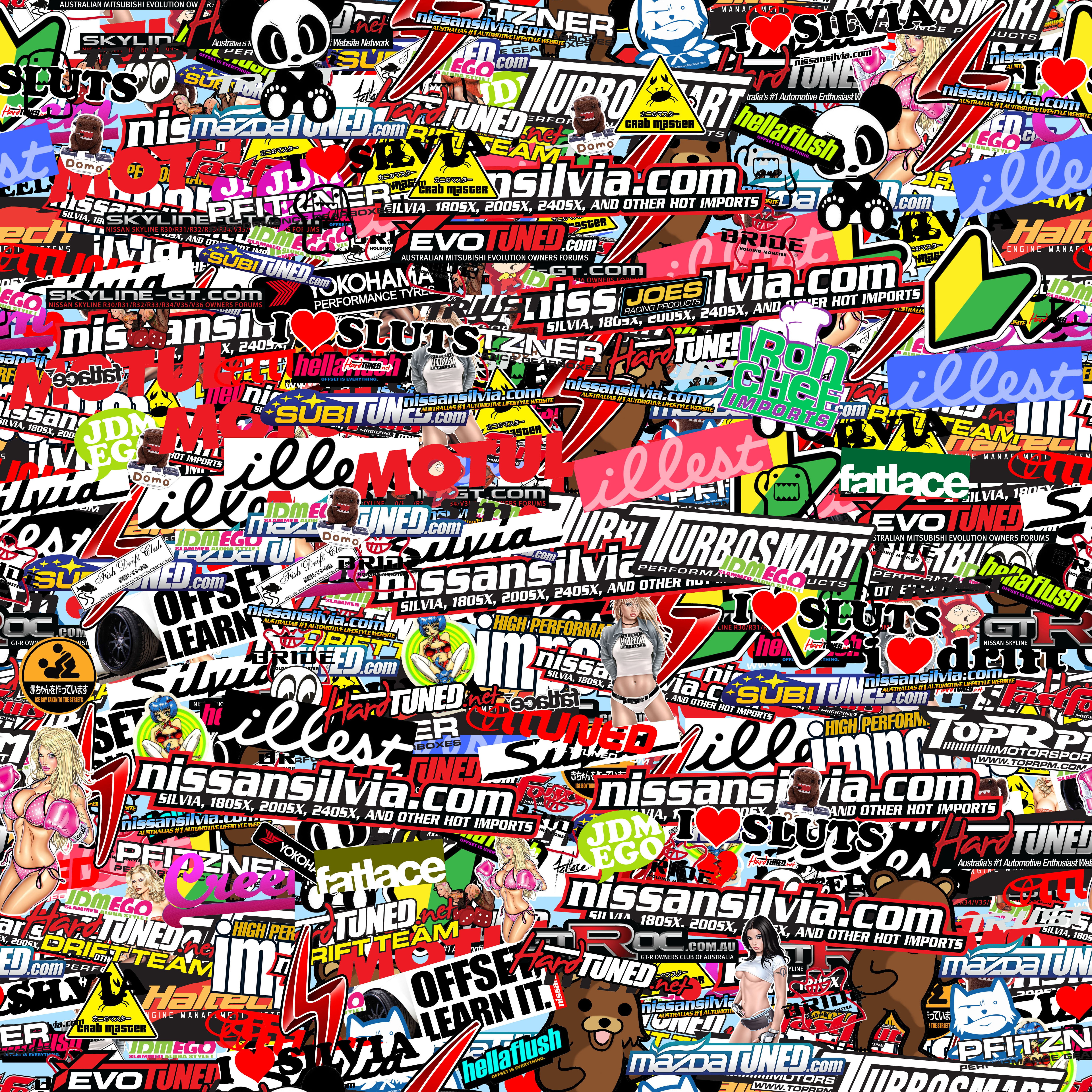 Illest Collage Wallpaper, Sticker Bomb, Sticks, Bombs, - Hellaflush Kaplama , HD Wallpaper & Backgrounds