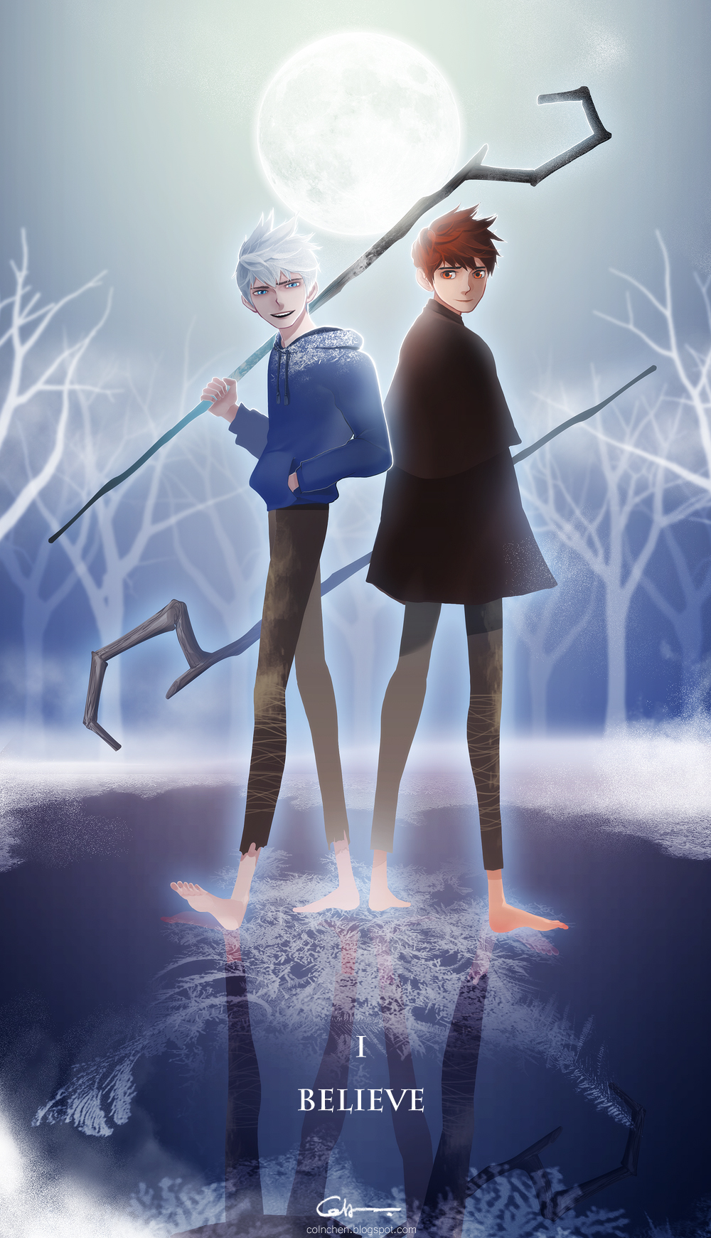 Jack Frost - Jack Frost The Guardian , HD Wallpaper & Backgrounds
