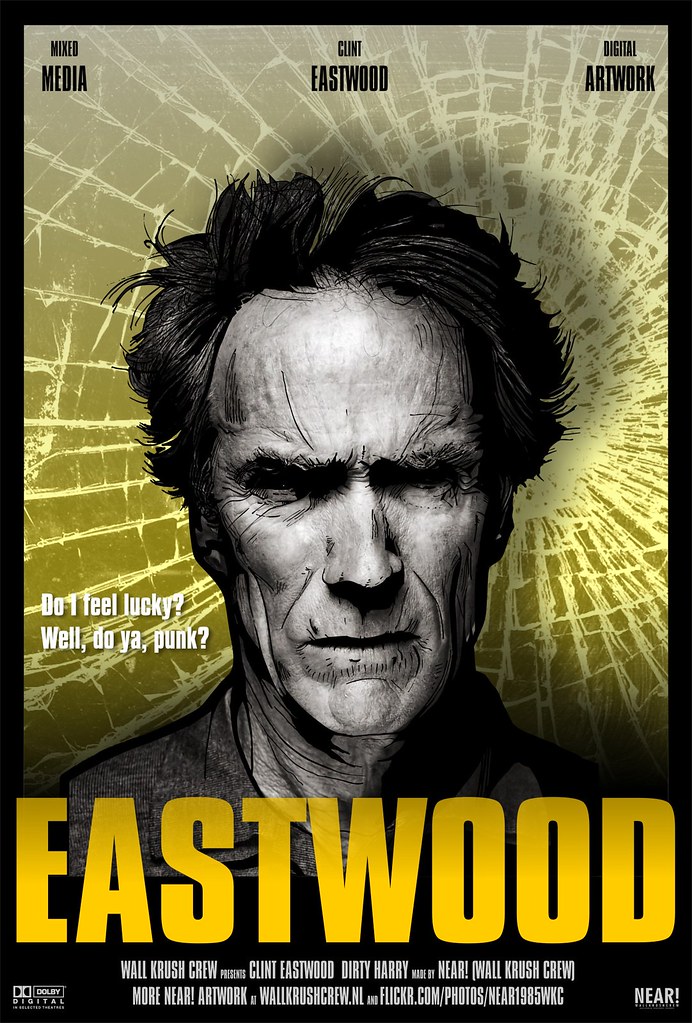 Clint Eastwood - Clint Eastwood Portrait , HD Wallpaper & Backgrounds
