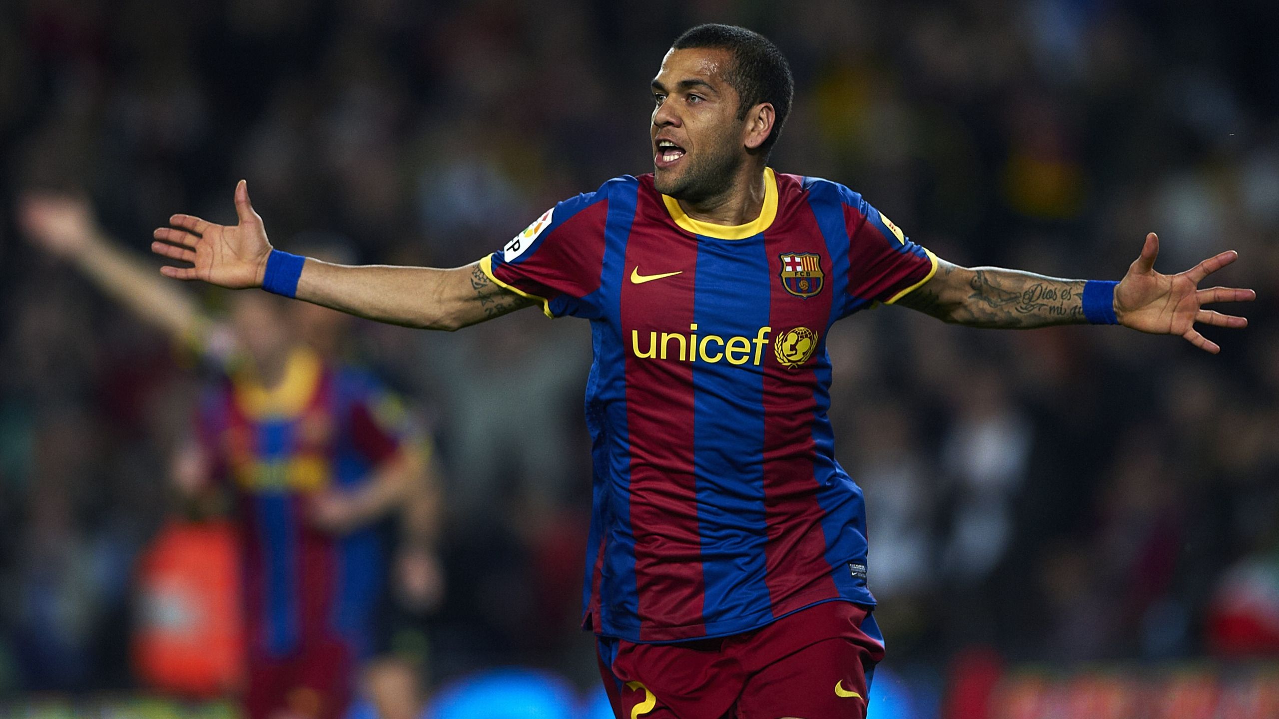Daily Celebrity Quote From Fixquotes - Dani Alves Barcelona Hd , HD Wallpaper & Backgrounds