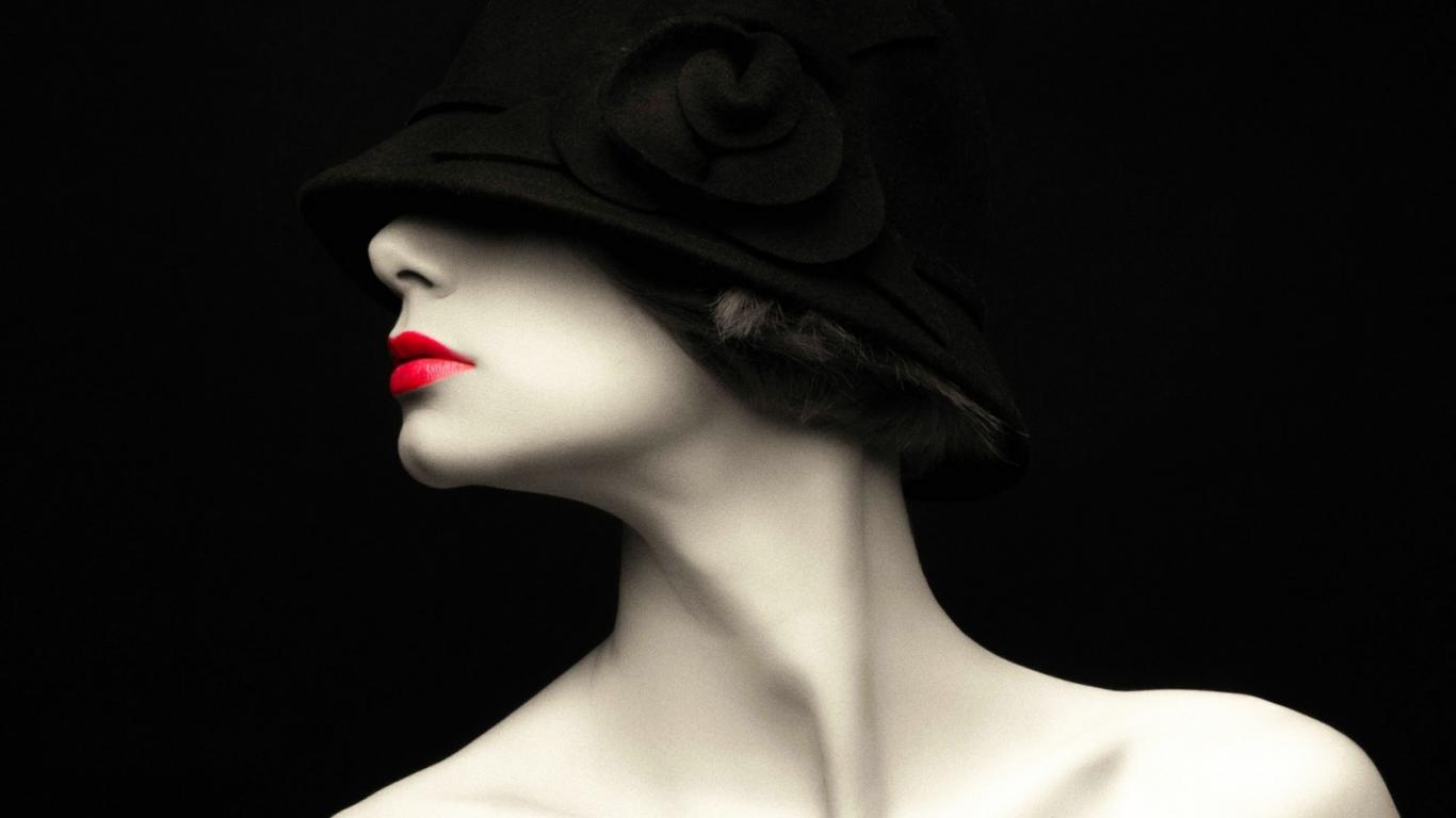 Woman Hat On Face , HD Wallpaper & Backgrounds