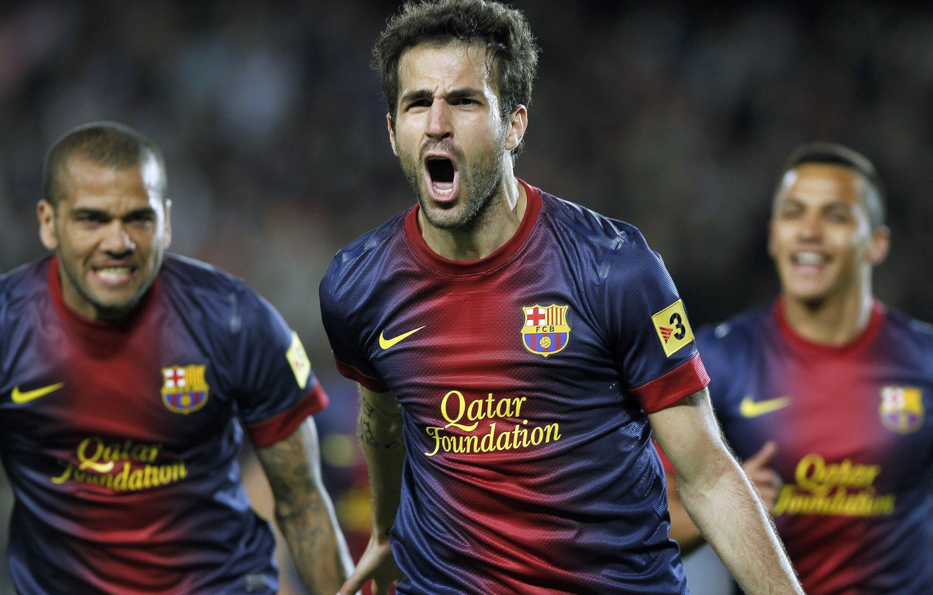 Photo Wallpaper Sport, Football, Nike, Barcelona, Fabregas, - Fc Barcelona , HD Wallpaper & Backgrounds