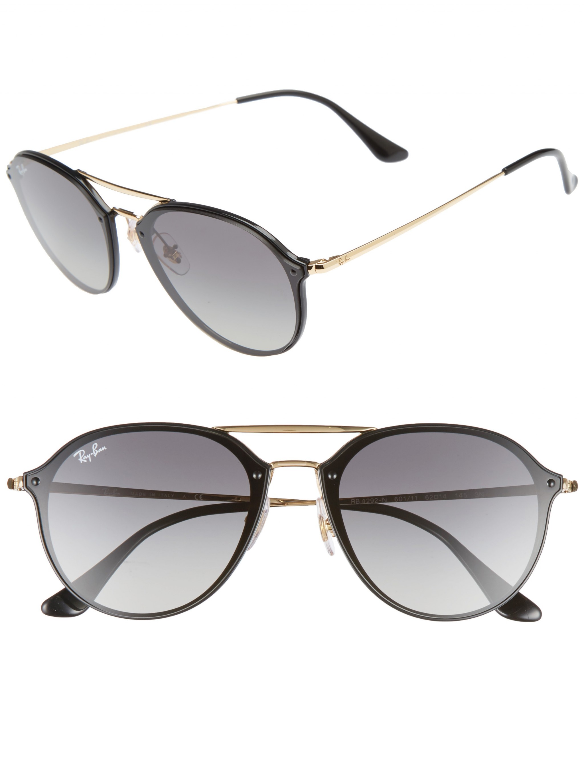 Download Sunglasses Companies, Sunglasses Coloring - 62mm Gradient Lens Aviator Sunglasses Ray Ban , HD Wallpaper & Backgrounds