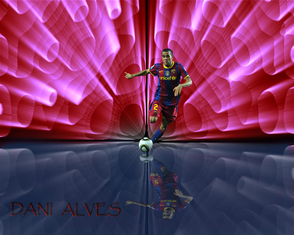 Dani Alves Fc Barcelona Hd Background Wallpaper - Dani Alves , HD Wallpaper & Backgrounds