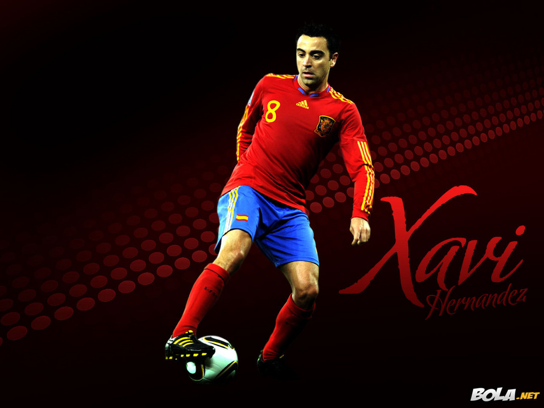 Xavi Spanish National Team Wallpaper - Best Football Player Hd , HD Wallpaper & Backgrounds