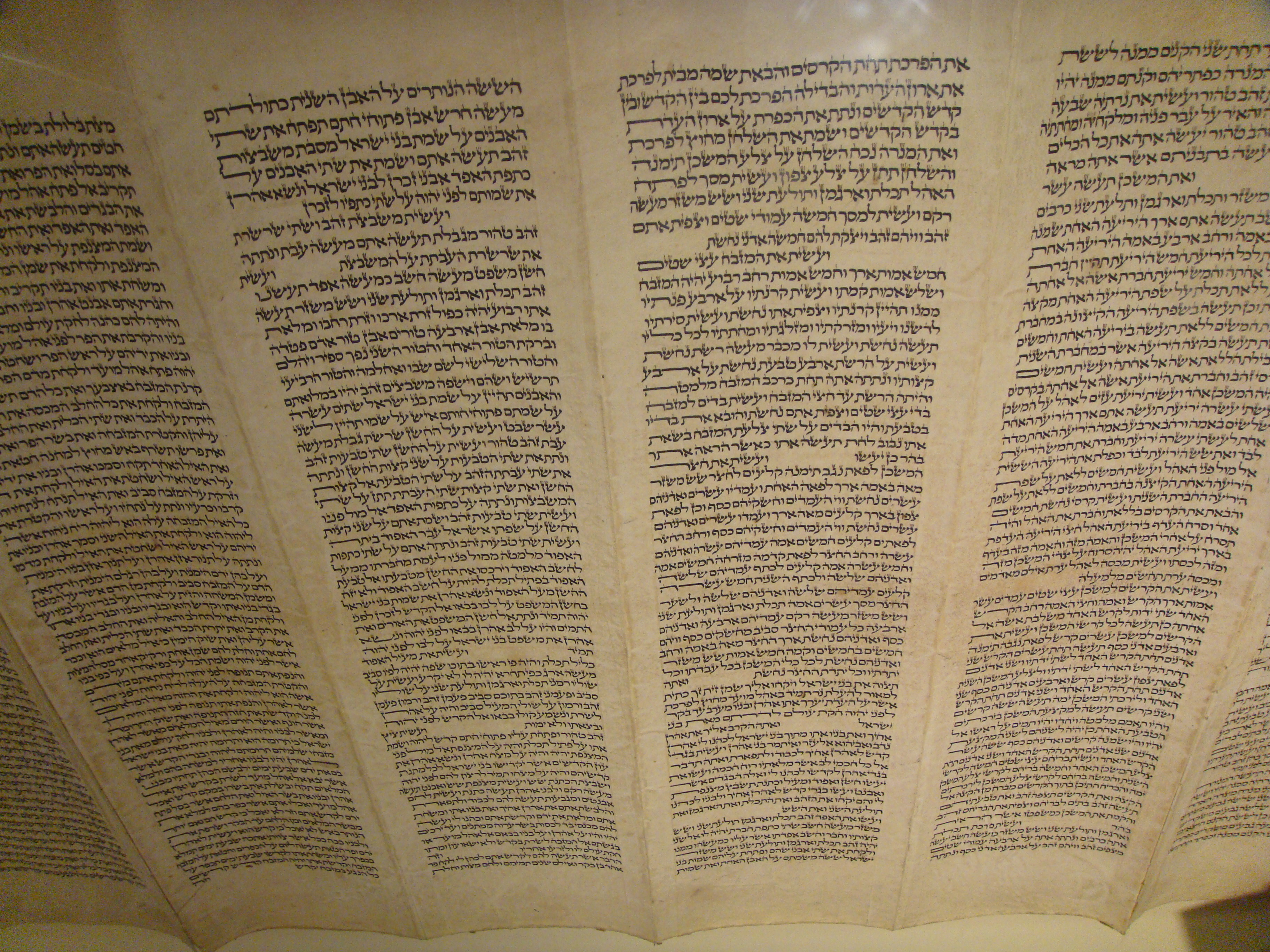Hebrew Sefer Torah Scroll - Torah Scroll , HD Wallpaper & Backgrounds
