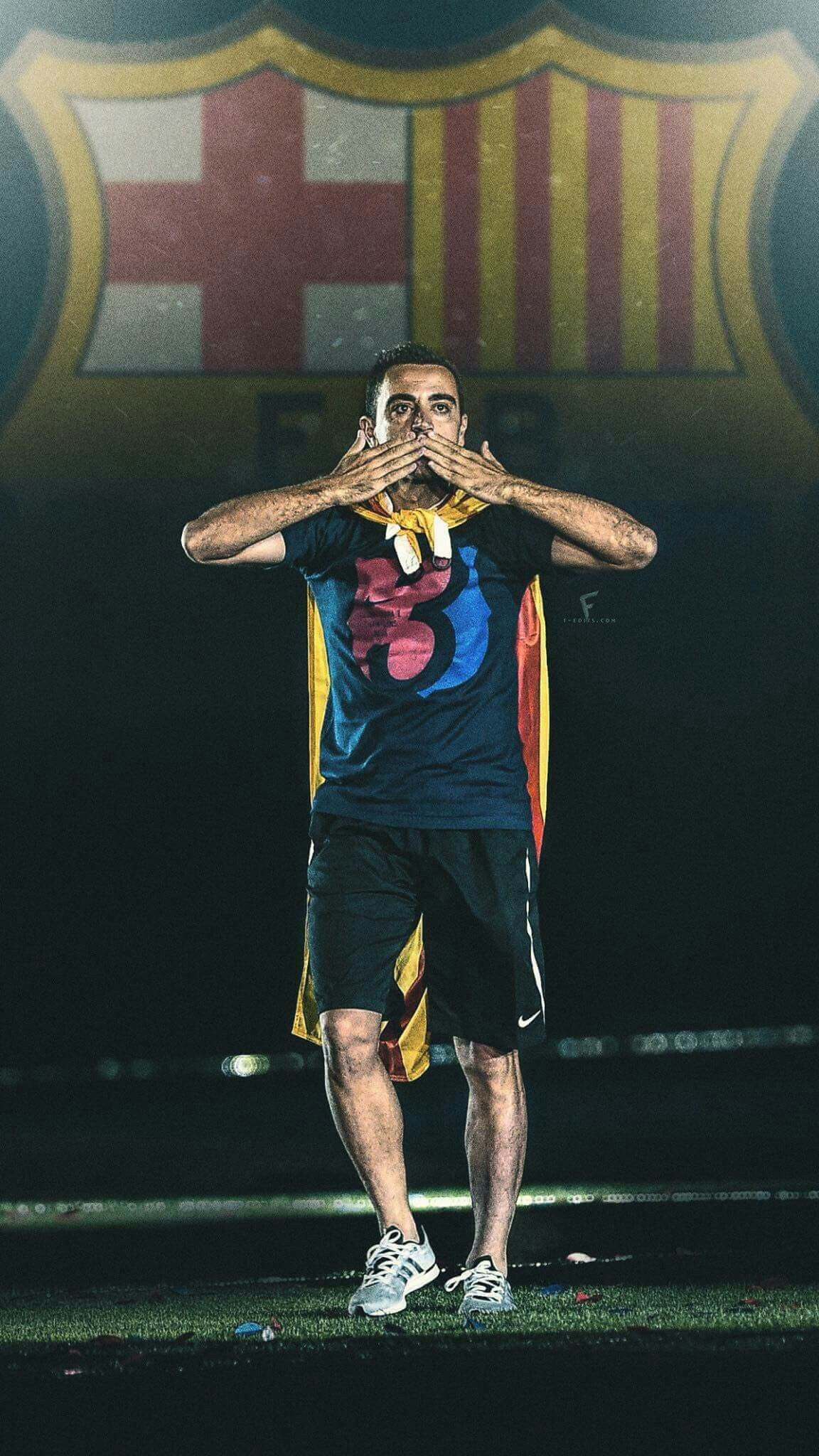 Xavi Hernández Barcelona - Xavi Hernandez , HD Wallpaper & Backgrounds