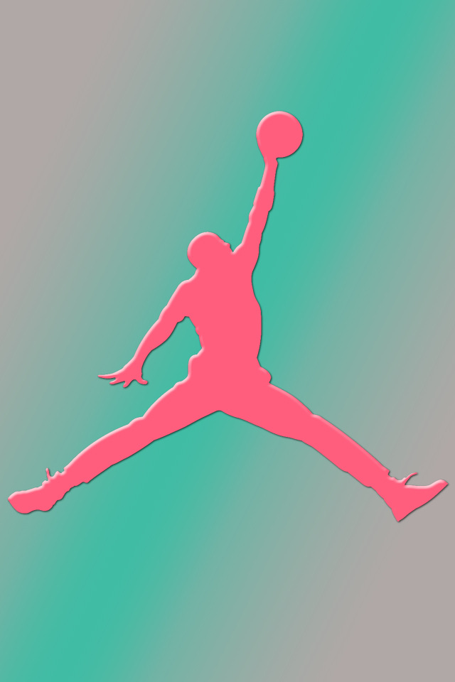 Pink Jordan Logo Wallpaper - Air Jordan Wallpaper Pink , HD Wallpaper & Backgrounds