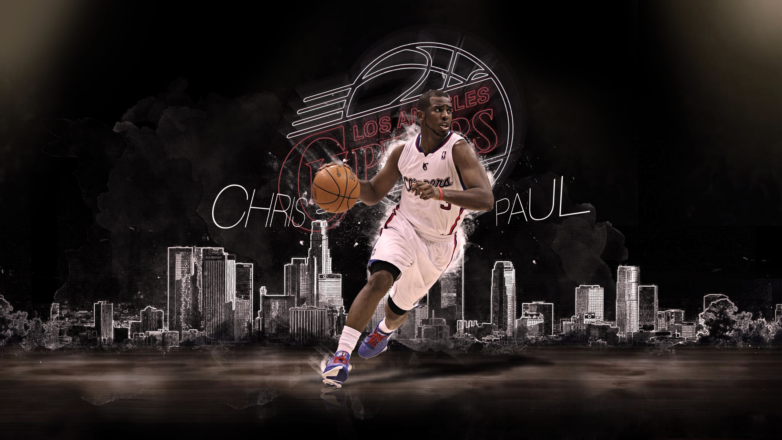 Chris Paul Los Angeles Clippers, Sportsman - Lakers Wallpaper Of Kobe , HD Wallpaper & Backgrounds