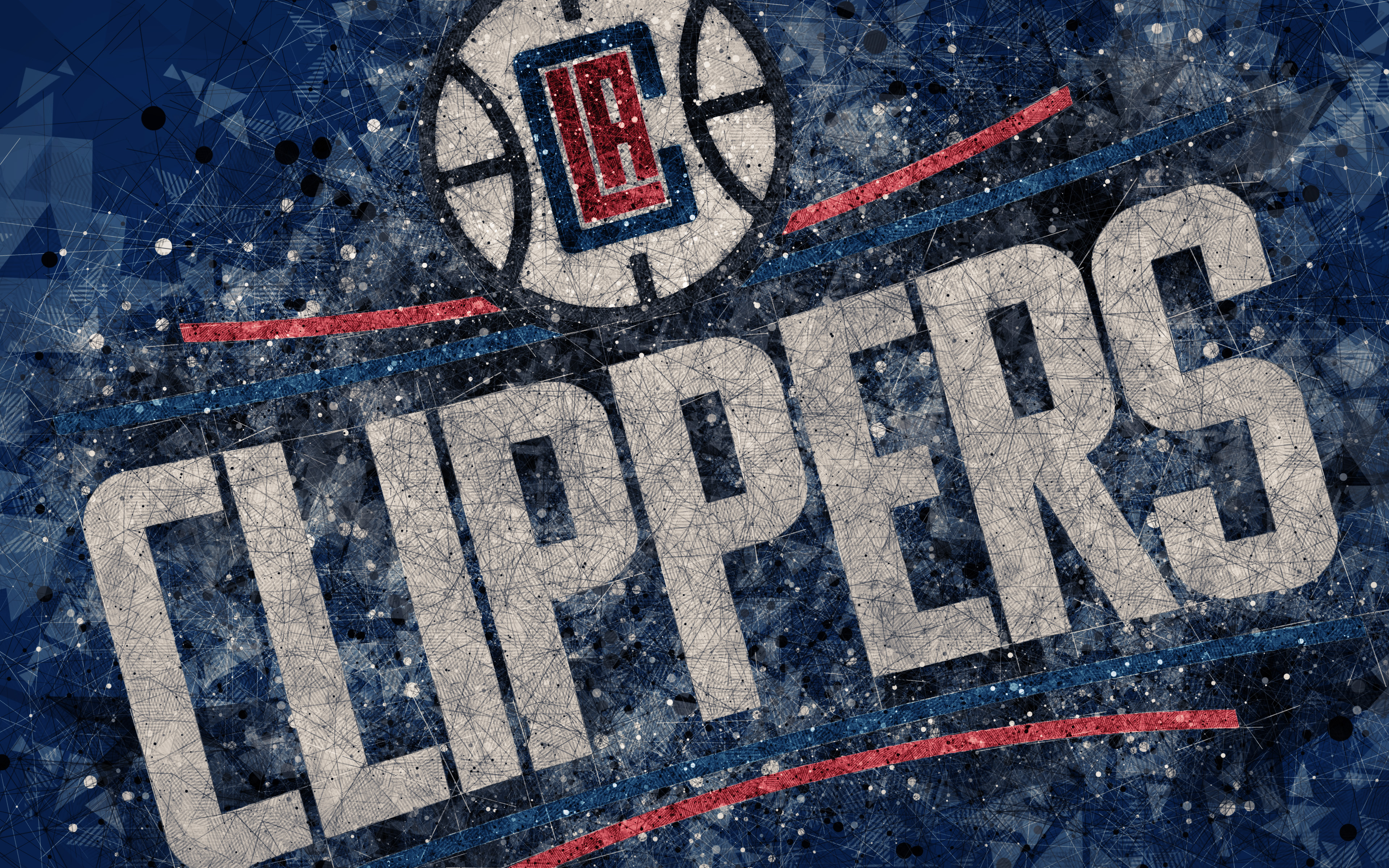 Nba, Basketball, Los Angeles Clippers, Logo Wallpaper - Los Angeles Clippers , HD Wallpaper & Backgrounds