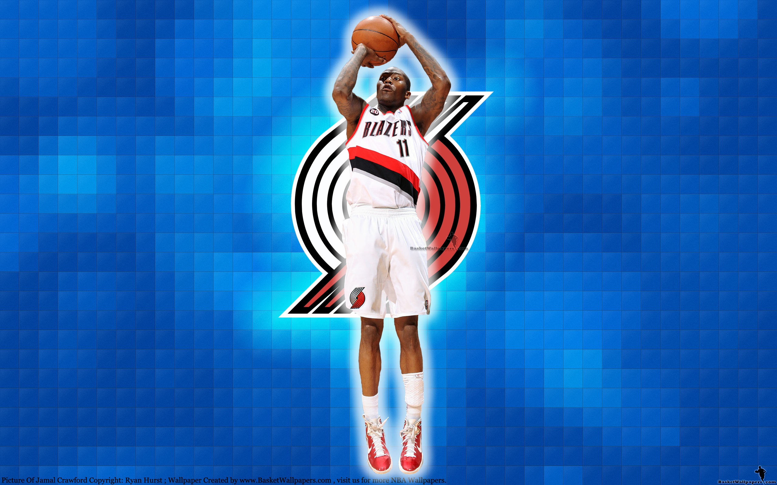 Jamal Crawford Blazers 2012 2560×1600 Wallpaper - Portland Trail Blazers , HD Wallpaper & Backgrounds