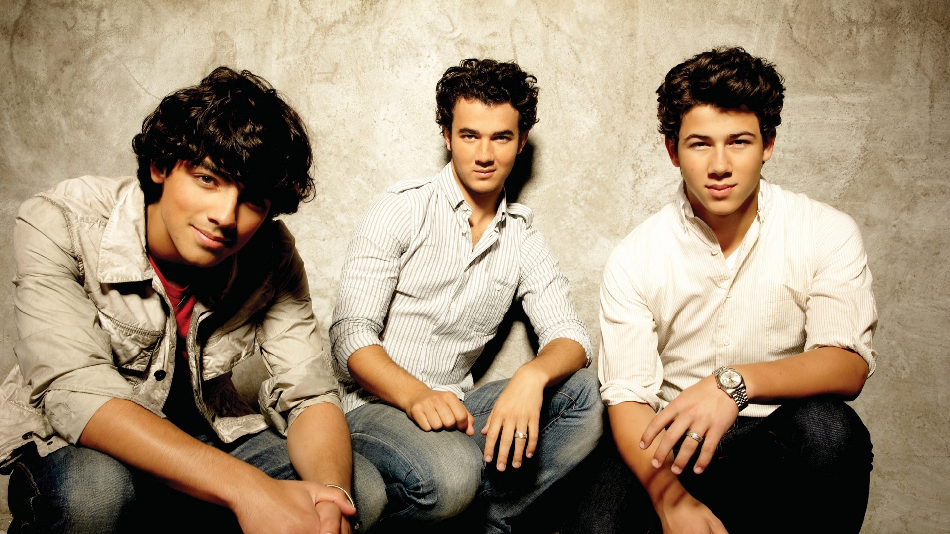 Wallpaper Jonas Brothers, Band, Members, Shirts, Wall - Jonas Brothers , HD Wallpaper & Backgrounds