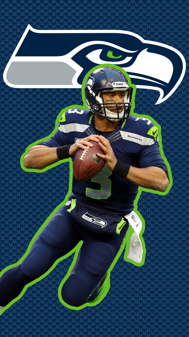 Russell Wilson Mobile Wallpaper - Seattle Seahawks Win , HD Wallpaper & Backgrounds