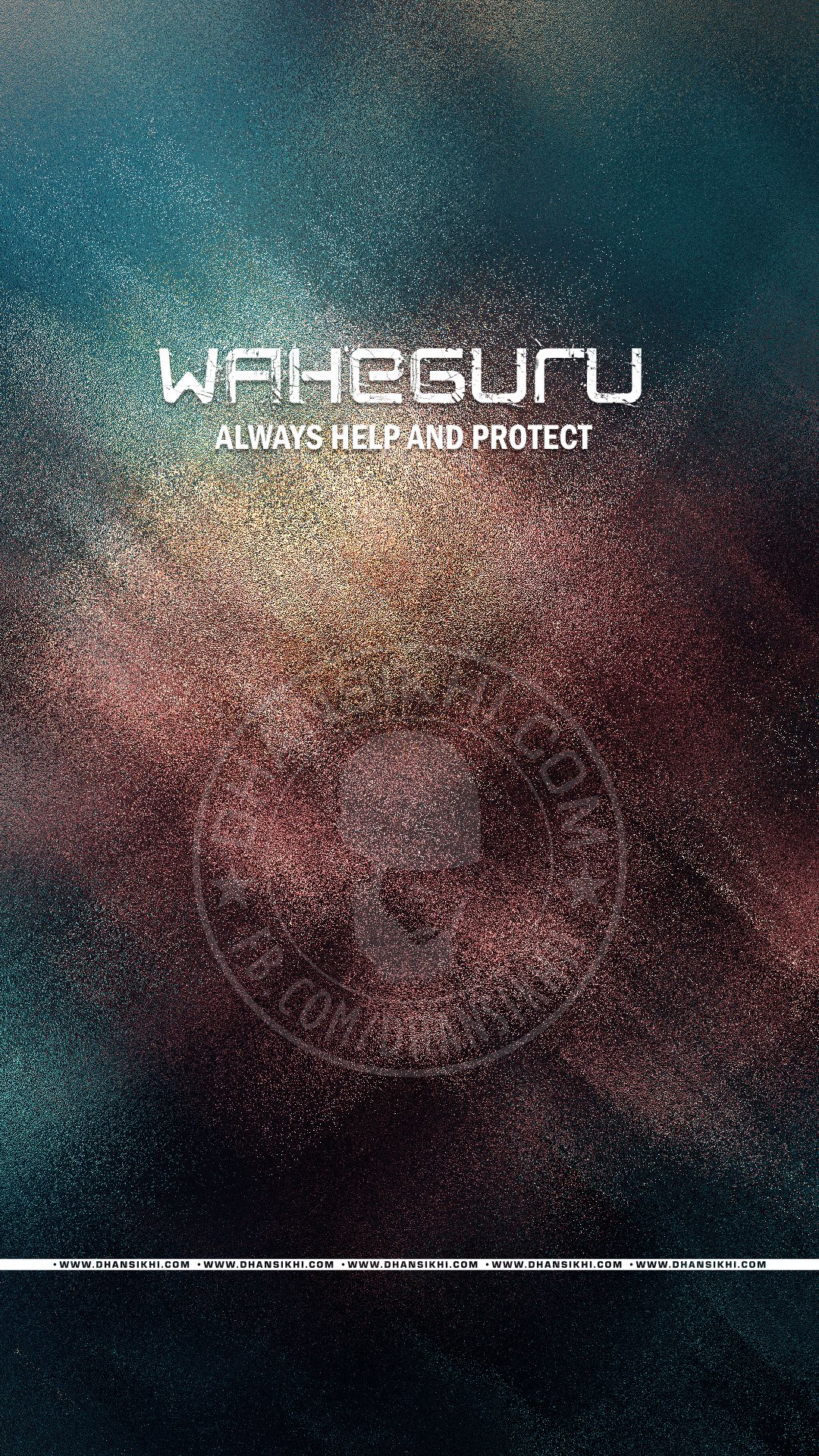 Mobile Wallpaper Waheguru Always Help And Protect Gurbani - Waheguru Ji Wallpapers Mobile , HD Wallpaper & Backgrounds