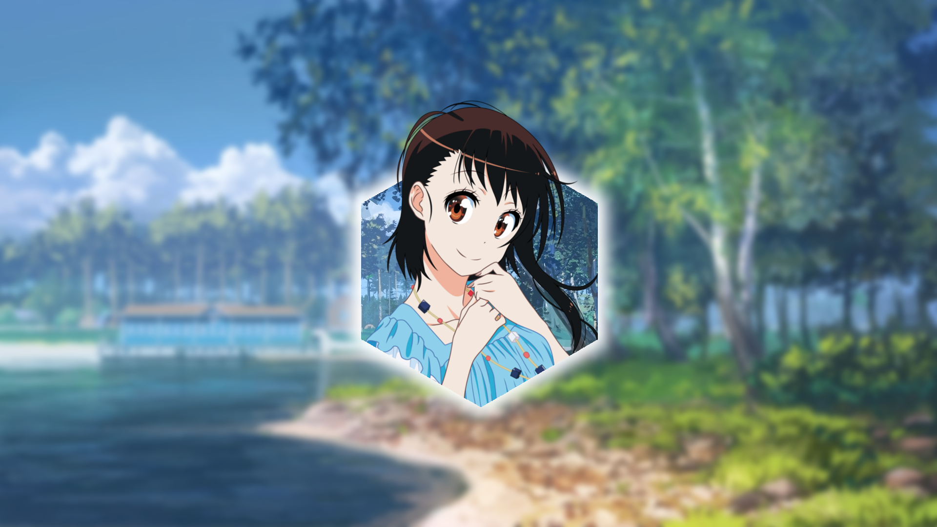 1mib, 1920x1080, Onodera - Anime Backgrounds Summer , HD Wallpaper & Backgrounds