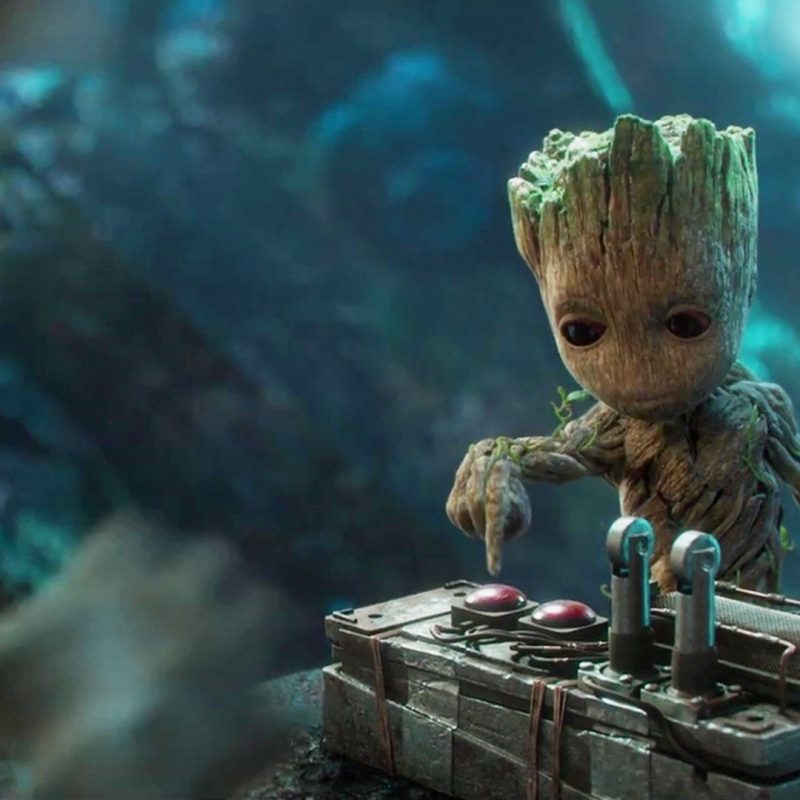 10 Most Popular Baby Groot Desktop Background Full - Dj Baby Groot , HD Wallpaper & Backgrounds