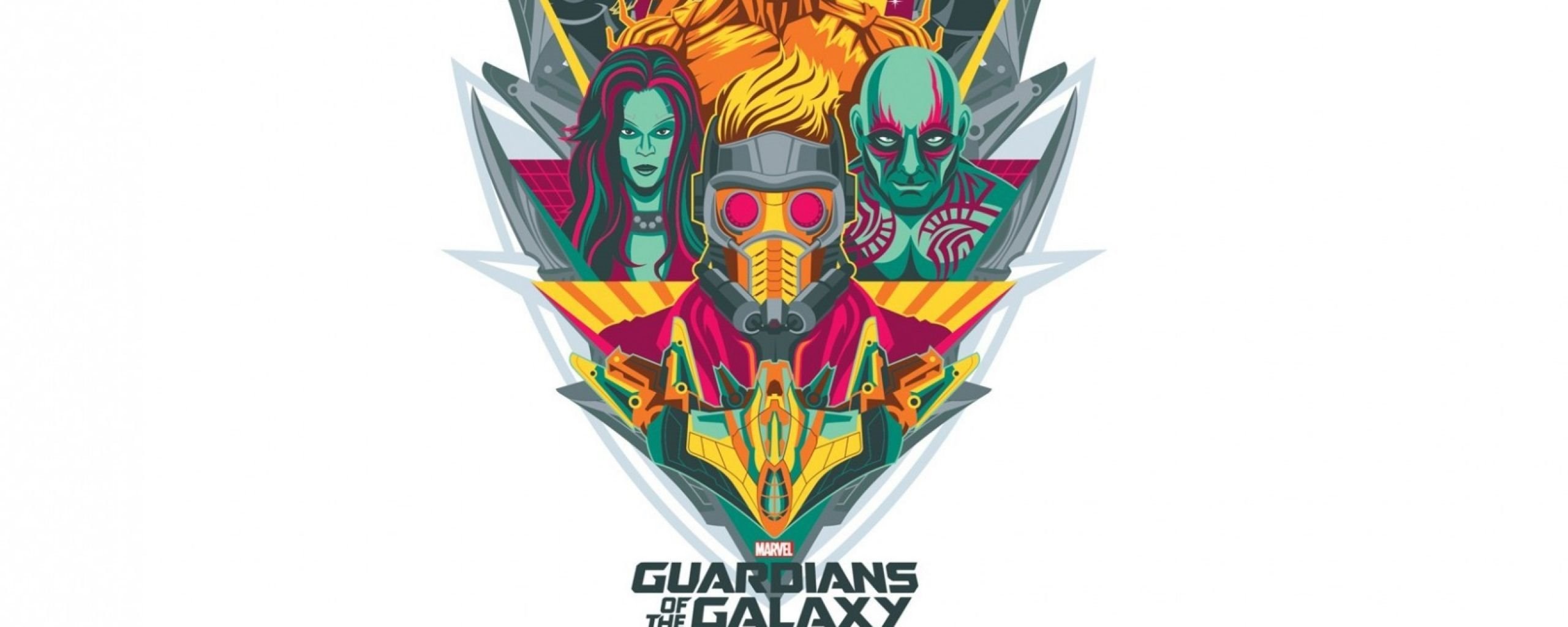 Download Wallpapers Guardians Of The Galaxy, Logo, - Guardian Of Galaxy Art , HD Wallpaper & Backgrounds