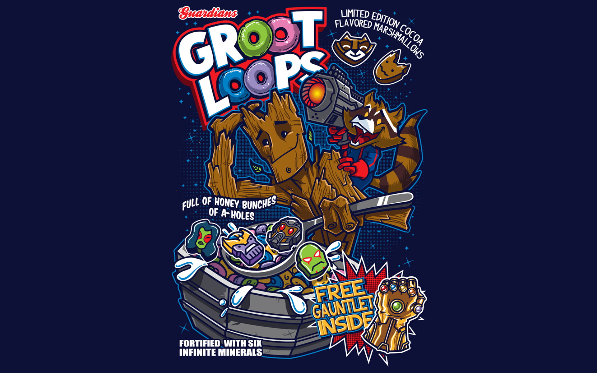 Groot Loops Poster, Groot, Guardians Of The Galaxy, - Groot Loops , HD Wallpaper & Backgrounds