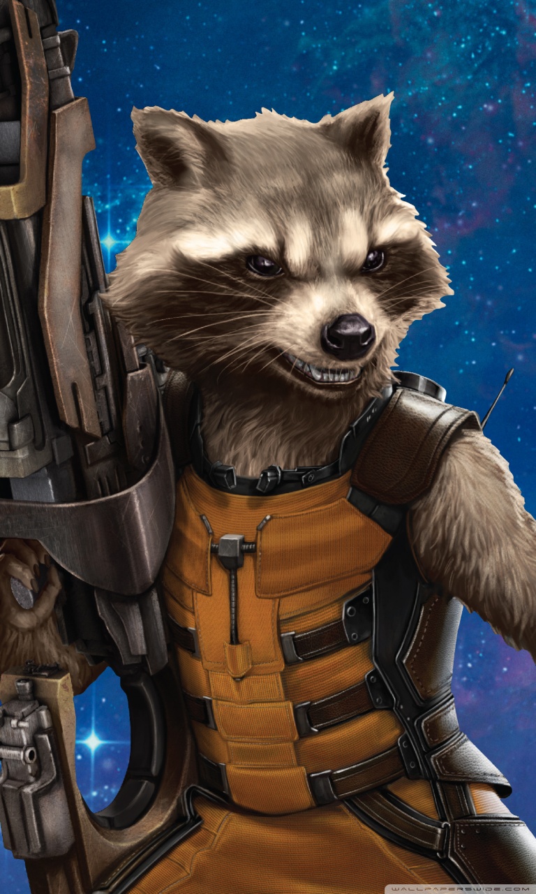 Smartphone 5 - - Guardians Of The Galaxy Rocket Poster , HD Wallpaper & Backgrounds
