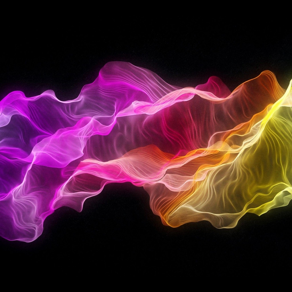 Rauch Farben Ipad Wallpaper - Rainbow Smoke , HD Wallpaper & Backgrounds