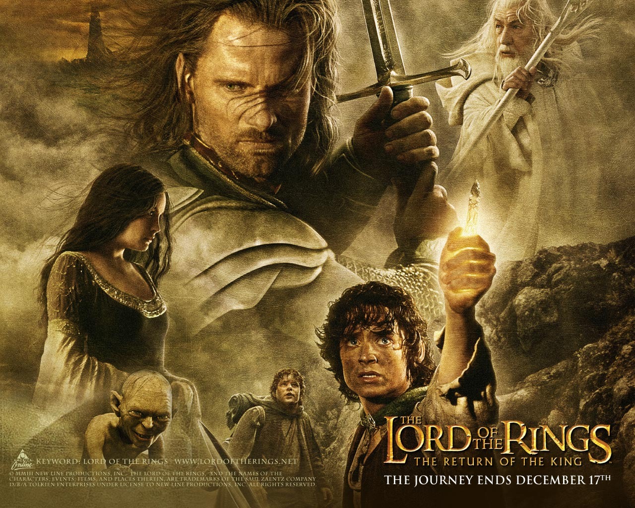 Der Herr Der Ringe Wallpaper - Lord Of Ring 3 , HD Wallpaper & Backgrounds