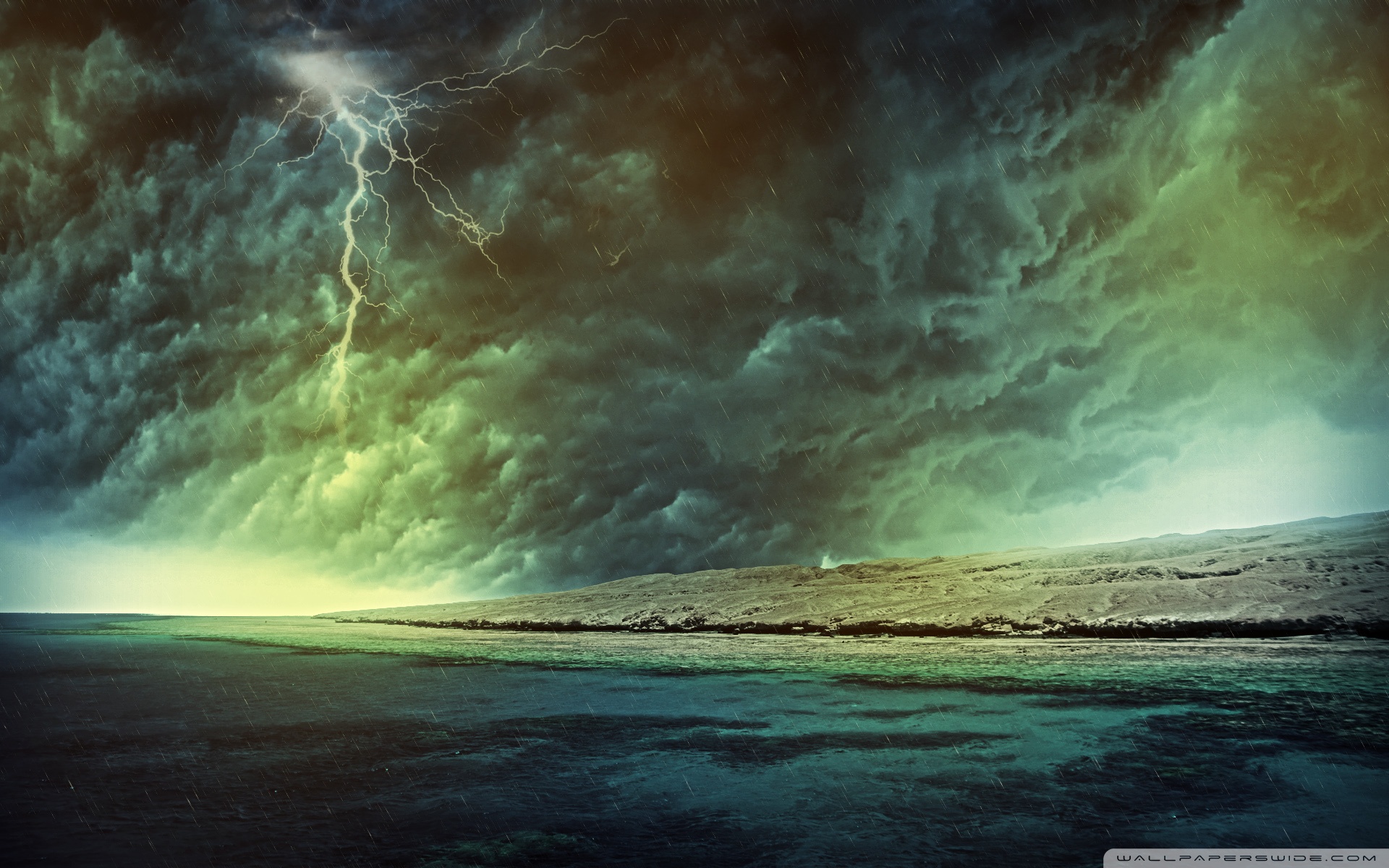 Storm Wallpaper - Storm In Sea Hd , HD Wallpaper & Backgrounds